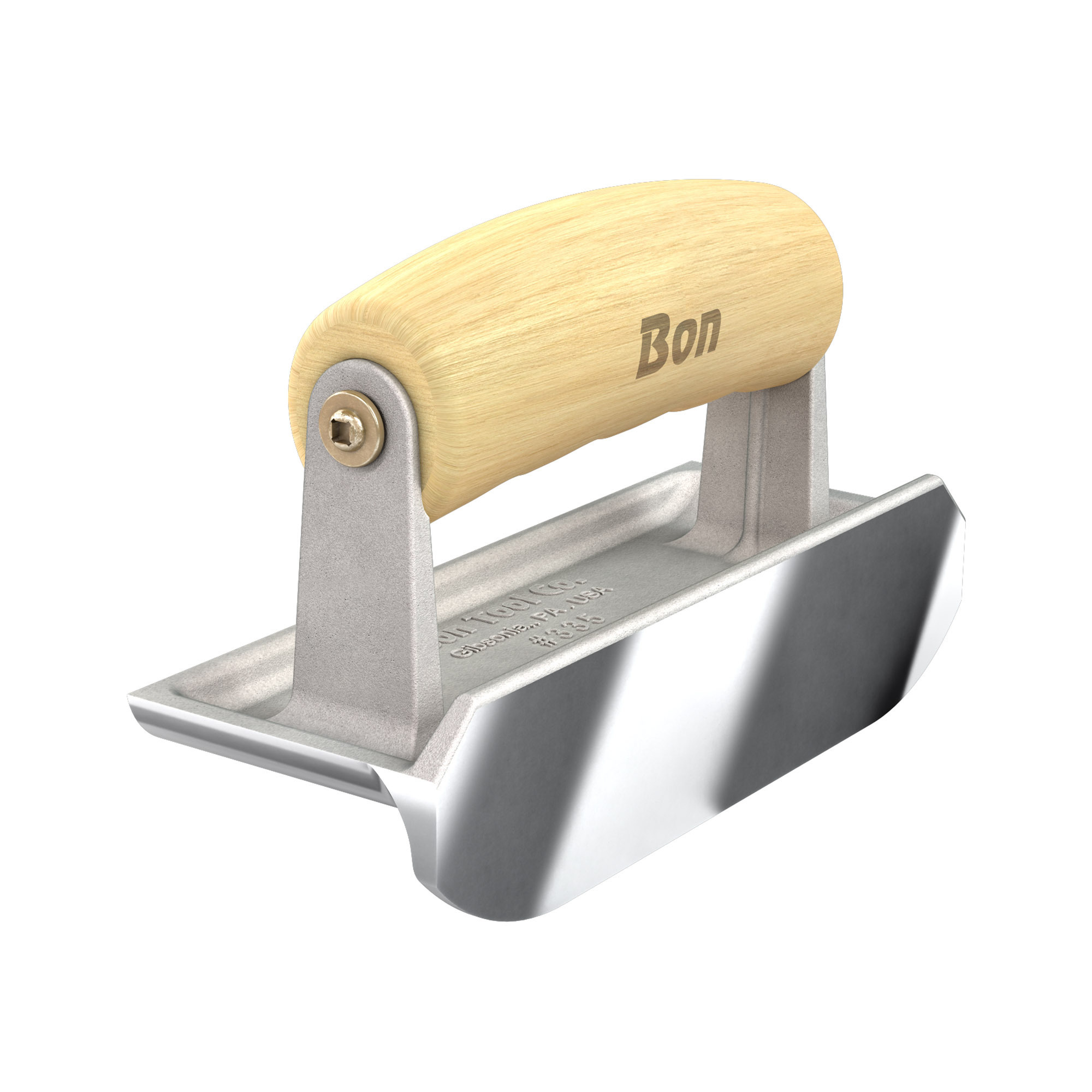 Bon Pro Plus, Edger - BulletSS - 6in. x 2 1/4in. Lip 3/4in. x 3/16in., Blade Material Stainless Steel, Model# 89-335